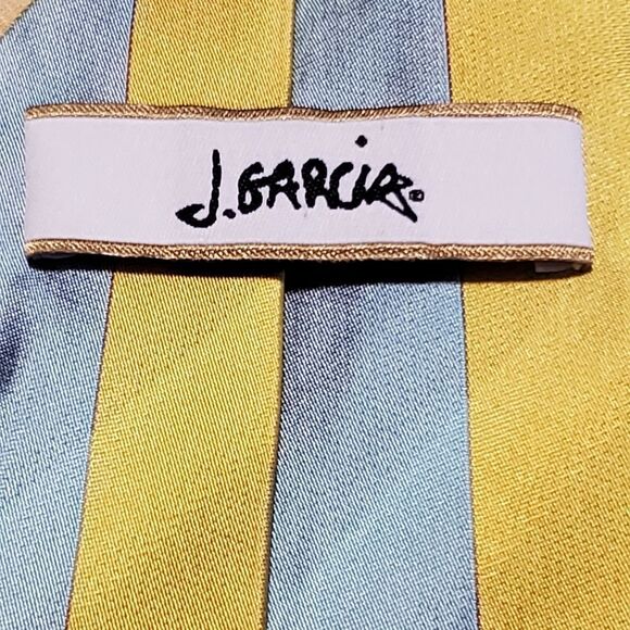 Jerry Garcia Wired Crossroads Collection 39 Anniversary Silk Tie 60" x 4" EUC - Picture 4 of 5